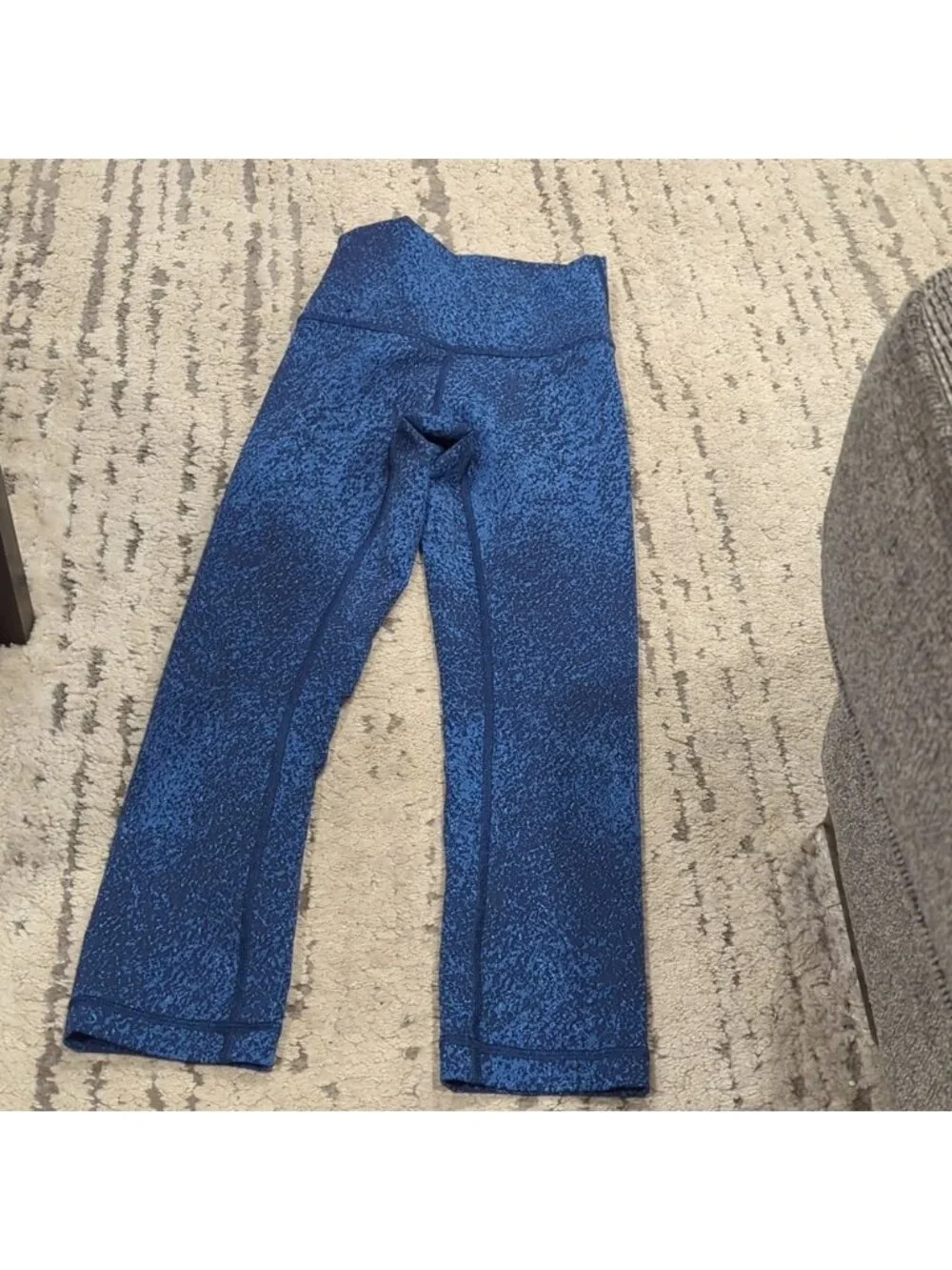 Lululemon Wunder Under Crop (Hi-Rise) (Luxtreme)Power Luxtreme Mineral Deposit